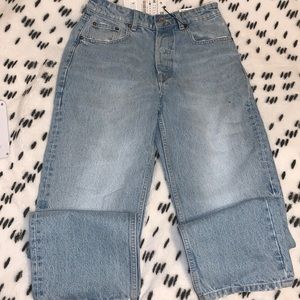 Zara High rise blue jeans size 36